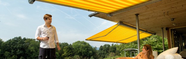 Markisen das schöne Wetter perfekt genießen
